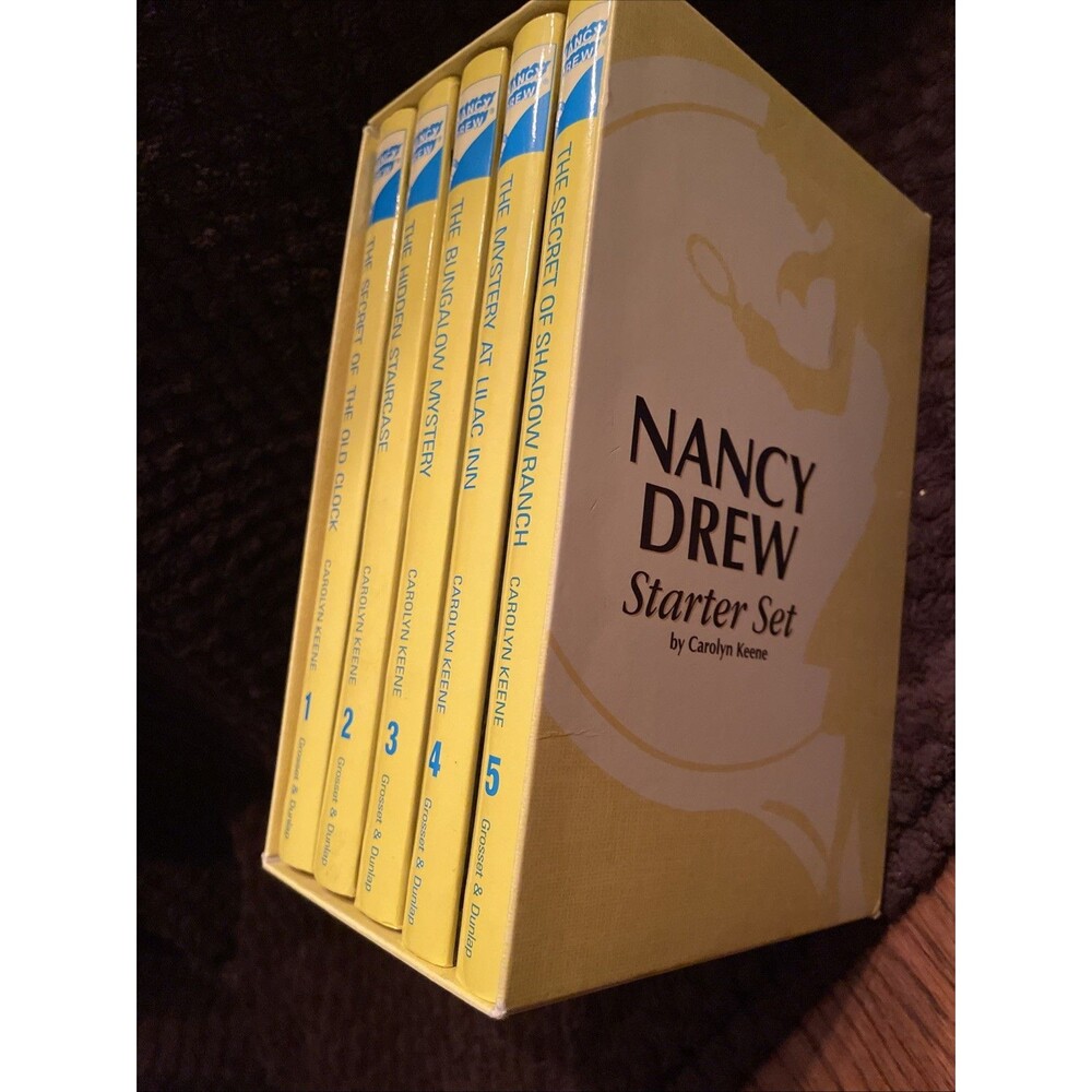 Nancy Drew Starter Set by Carolyn Keene 2012 Hardcover 5 Book set 9780448464961